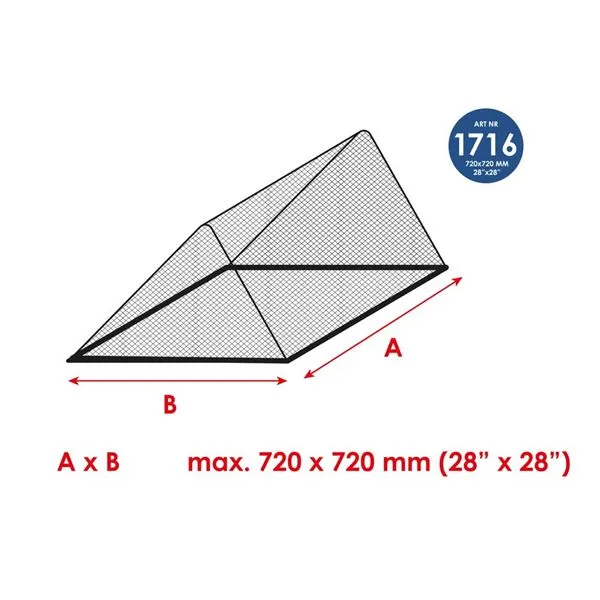 Marin & Fritid Myggnät ECO stor lucka 72x72