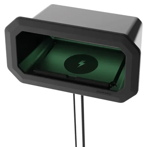 AquaAmp 700 laddfack trådlös 12V 25W Qi2.2 vattentät