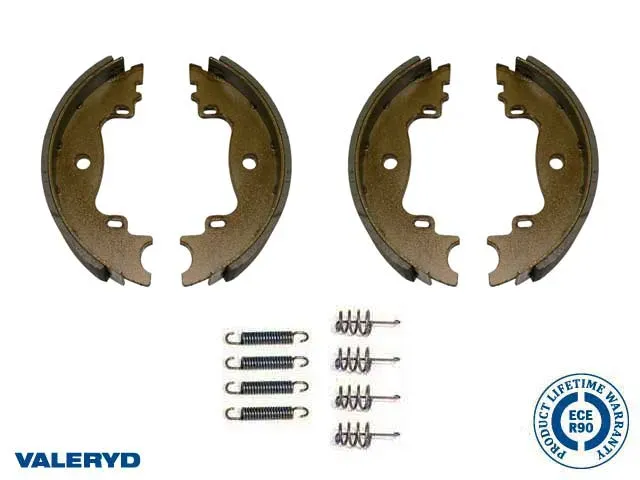 Knott 160x35 bromsbackar set