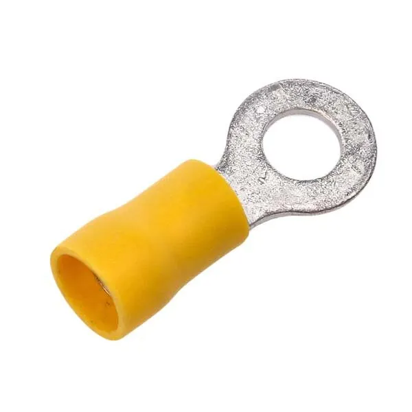 Marin & Fritid ringkabelsko gul 6 mm 10-pack