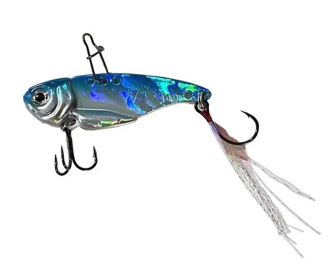 Conrad Vibra Fat Feather spinnare 7 g bluesilver