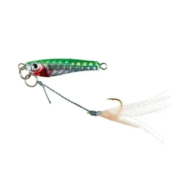 Marin & Fritid Rockbuddy Micro Hokki Jig 42mm 5g grön