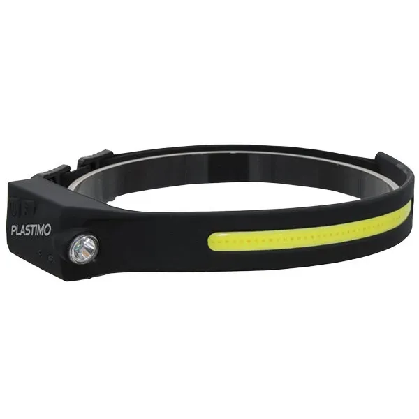 Marin & Fritid Pannlampa LED-band 350 lm USB-C röd/vit