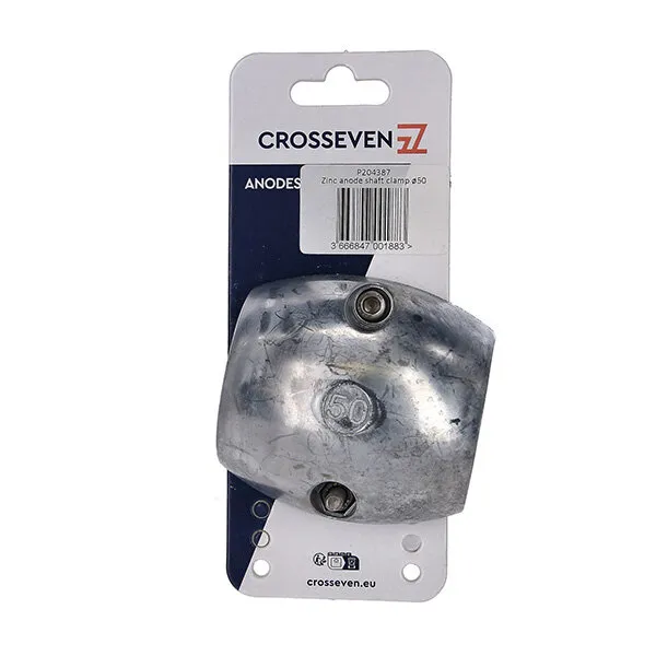 Crosseven axelanod zink ø50 mm saltvatten 1 kg