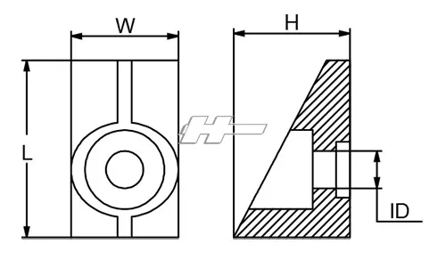 Suzuki lösanod aluminium CMP5532098600A 4 hk