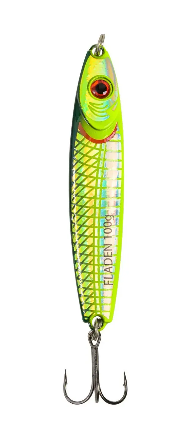Marin & Fritid HoloTwist pirk 100 g green-silver holografisk