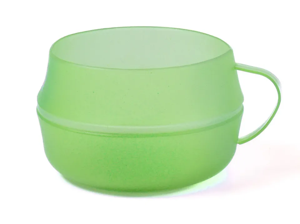 Marin & Fritid vikmugg limegrön hopfällbar kåsa