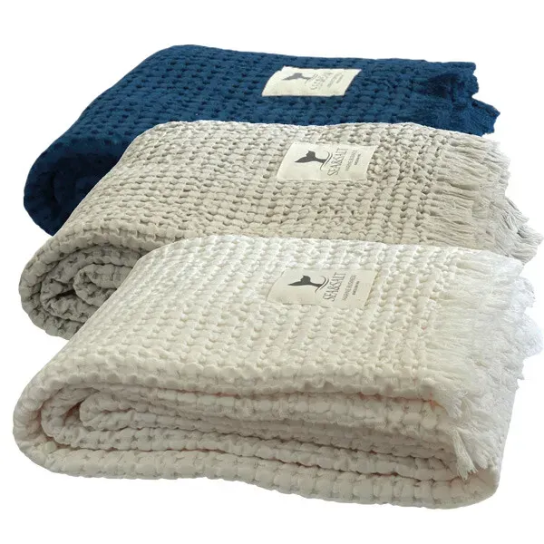 Marin & Fritid Sea & Salt badhandduk Beige 180x100 cm