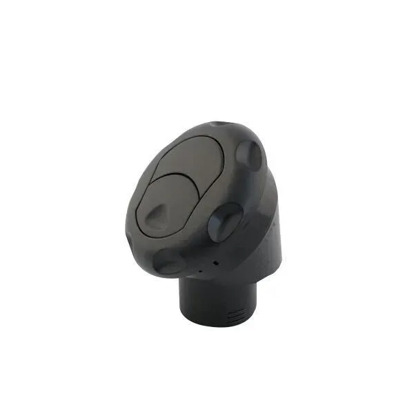 Varmluftsmunstycke runt 55 mm 45° stängbart