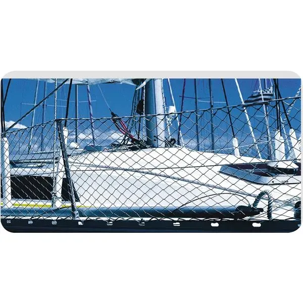 Marin & Fritid Mantågsnät 10 m vit nylon 55 mm