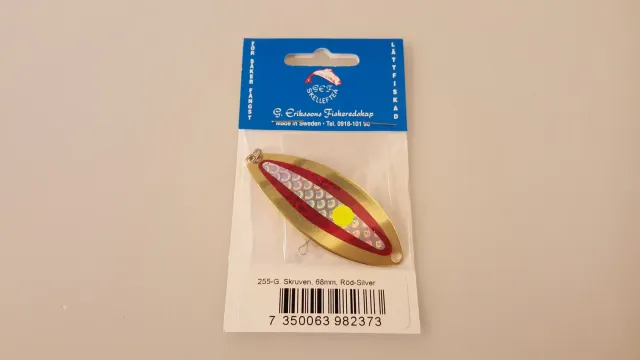 Marin & Fritid Skruven 68 mm fiskedrag guld