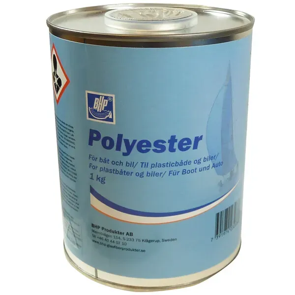 BHP polyesterplast 5kg utan härdare laminat