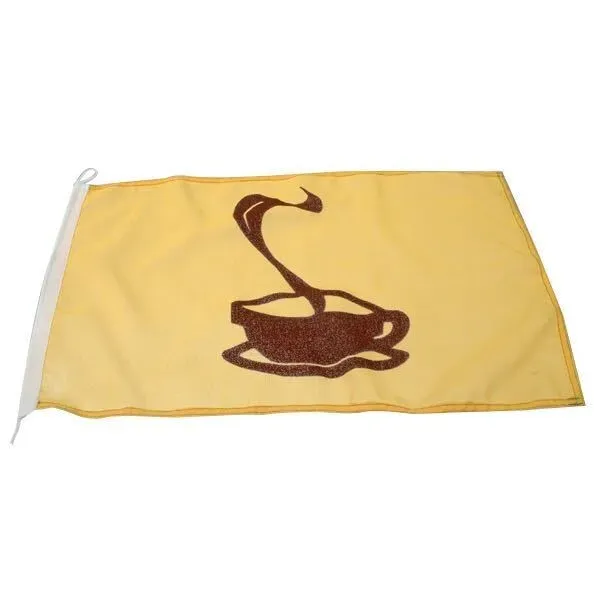 1852 humorflagga kaffe flagga 30x45 cm