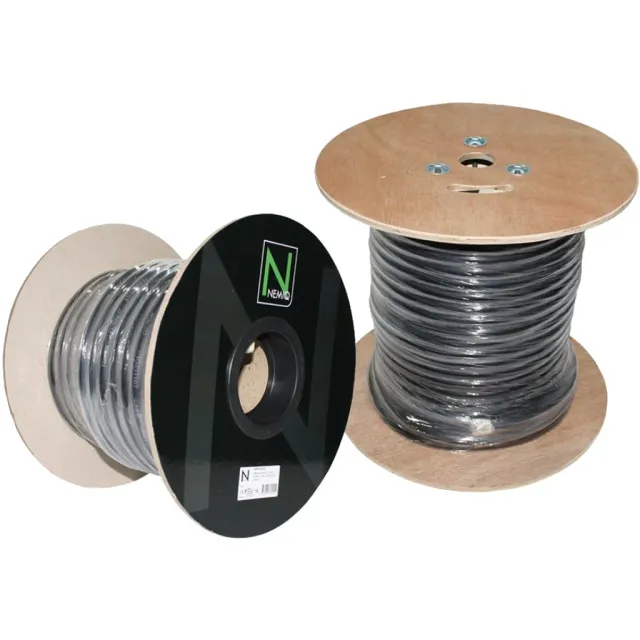 Marin & Fritid Batterikabel 10mm2 25 m svart förtennad
