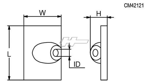 Mercury CMP42121M magnesiumanod lös 6–15 hk sötvatten