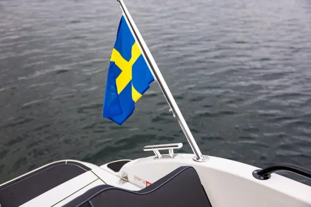 Micore Flaggstång svensk flagga syrafast
