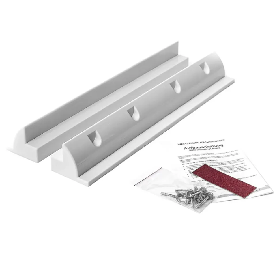 Skanbatt HXH68 takfäste solpanel vit 68 cm 2-pack
