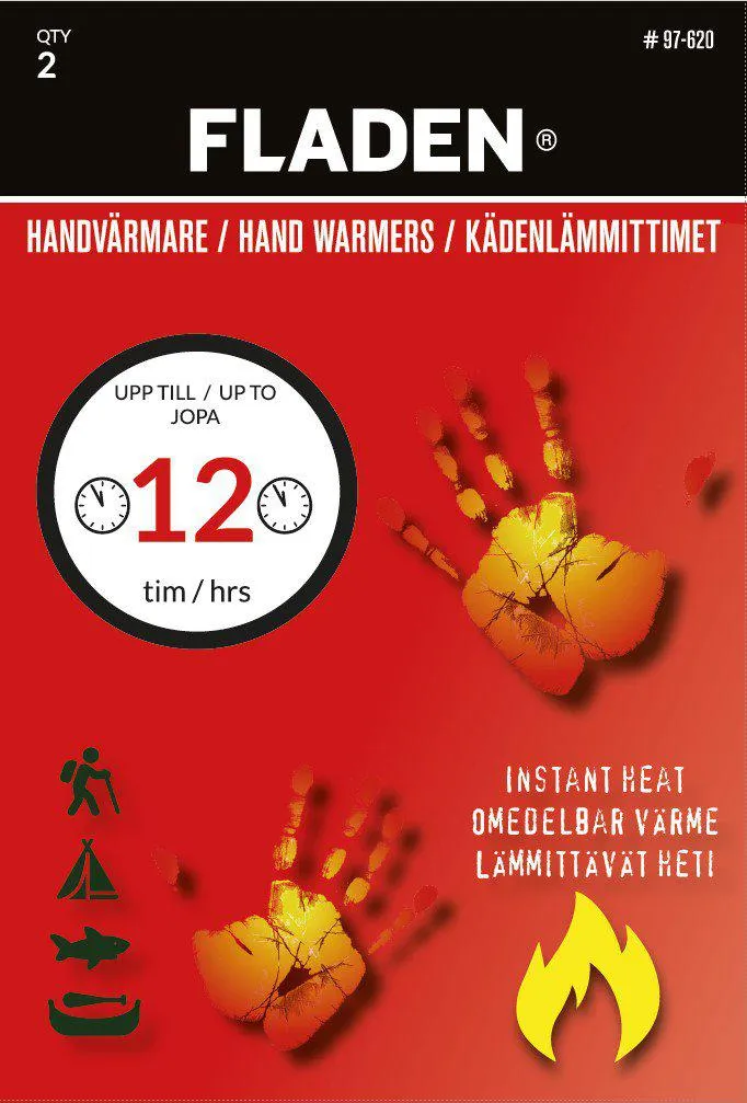 Marin & Fritid Hand- och fotvärmare 2-pack engångs