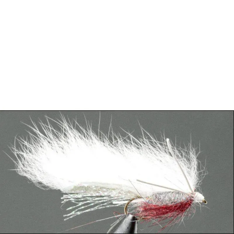 Marin & Fritid White Zonker fiskefluga vit