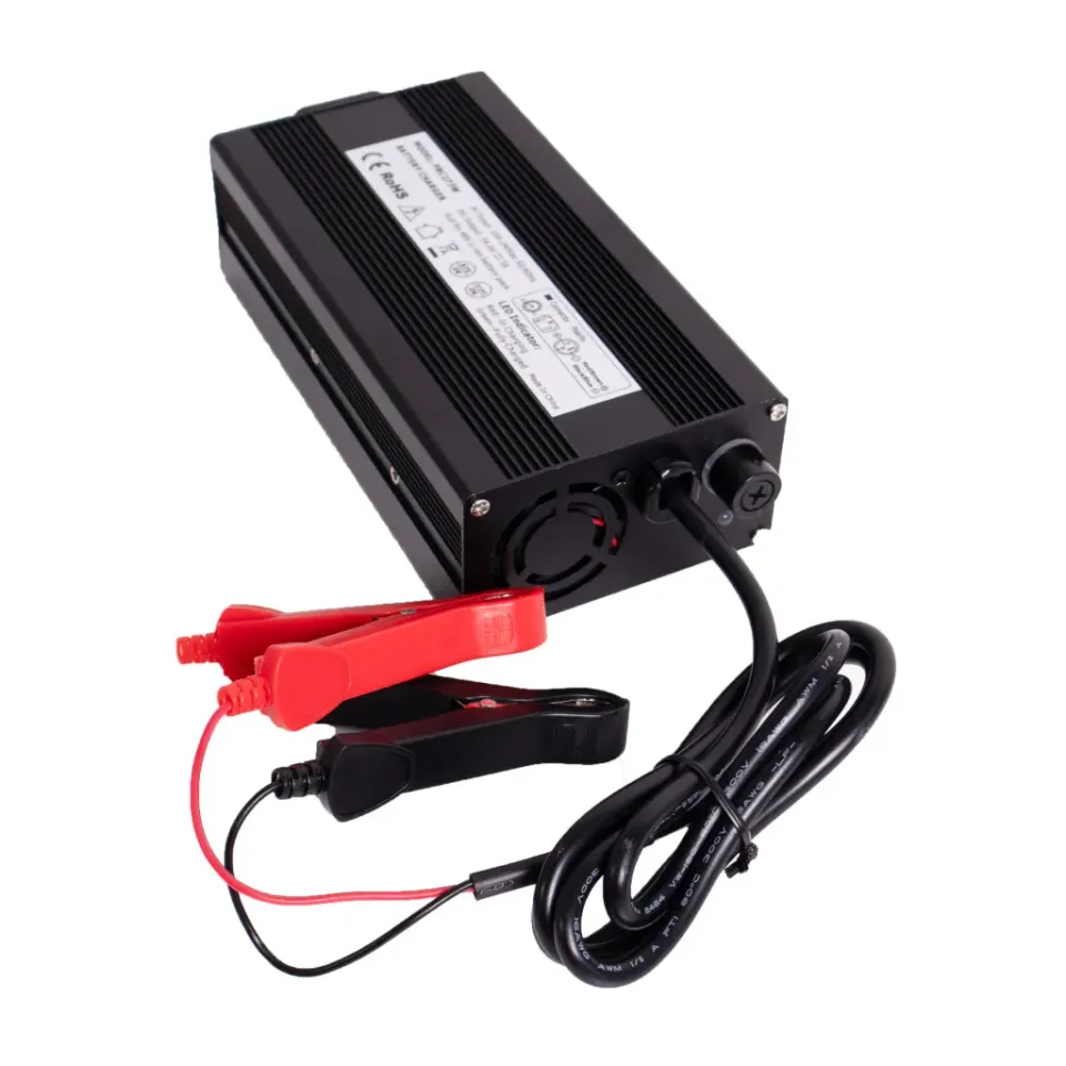 Marin & Fritid 54,6V 5A batteriladdare LiFePO4 48V