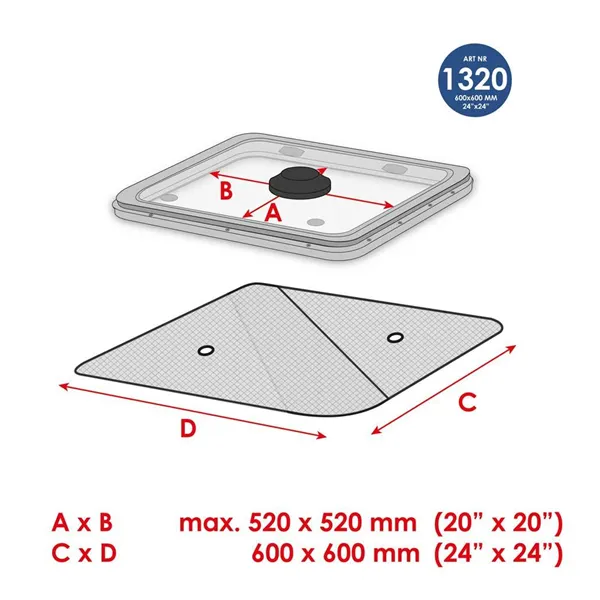 Marin & Fritid Standard luckgardin mörkläggning 600x600