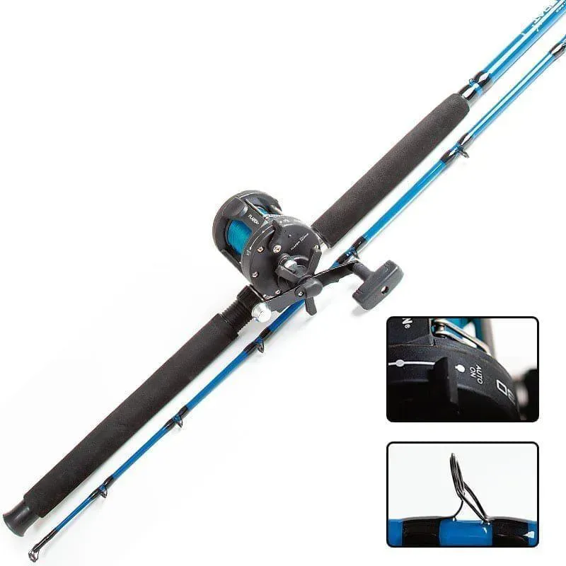 Fission Blue Boat 30 havsfiskeset 180 cm 30-40 lbs