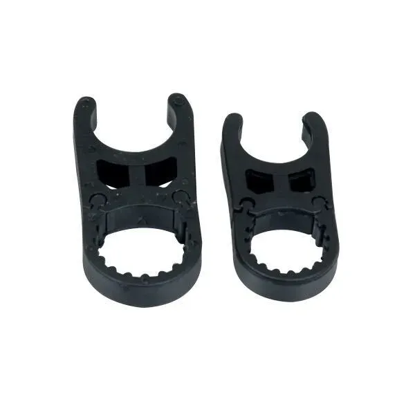 Marin & Fritid hållare badstege 22 mm svart nylon