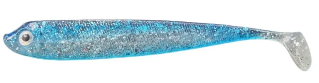 Guddi Shad jigg 8cm blue-silver paddel