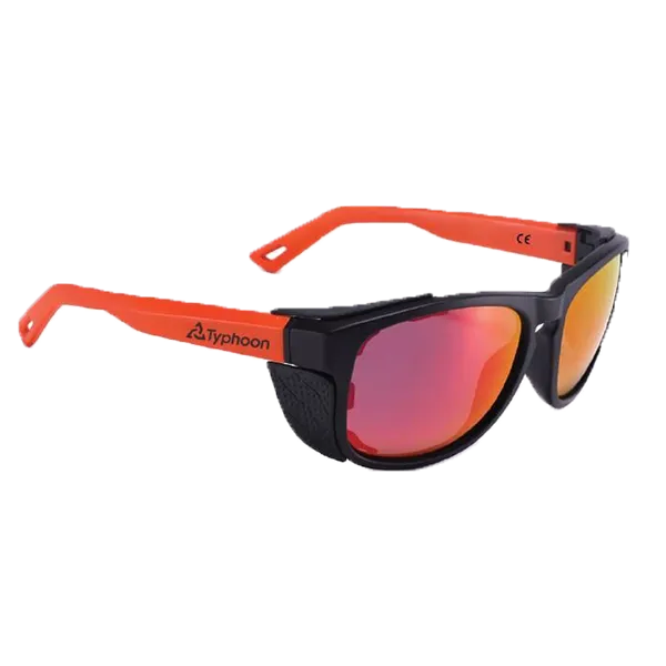 Typhoon S-Series solglasögon svart orange polariserade