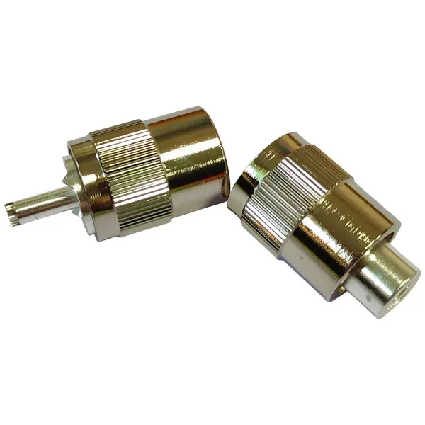 1852 PL259 VHF-kontakt 6mm lödning 2-pack
