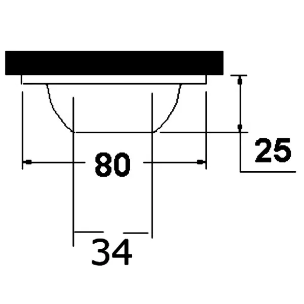 Marin & Fritid Undervattensbelysning vit LED 5W 12-24V