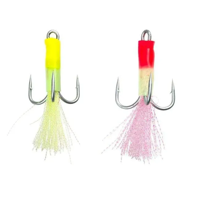 Marin & Fritid självlysande trekrok 7/0 2-pack pilk