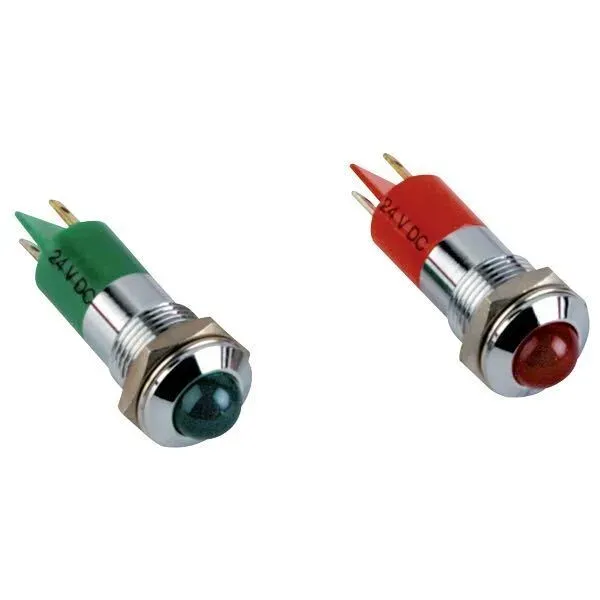 Marin & Fritid Kontrollampa Grön 12-24V Sensorlarm
