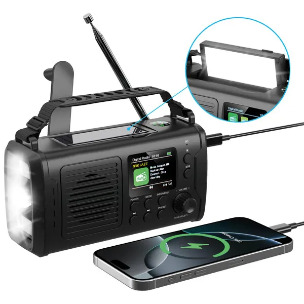 Marin & Fritid 1852 nödradio DAB+ 10000mAh