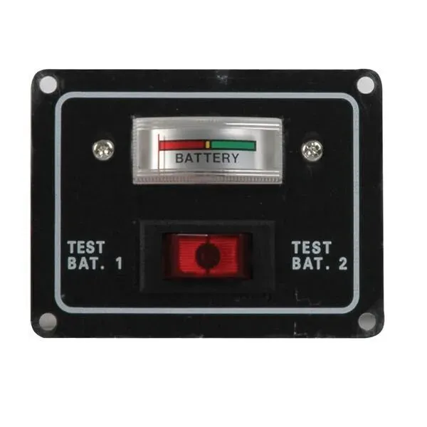 Marin & Fritid Testpanel 12/24 batteri med instrument