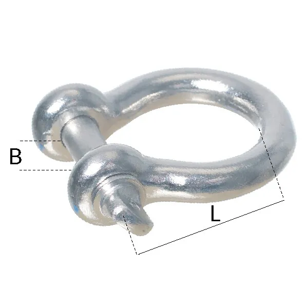 1852 RF 16 mm lyrschackel rostfri