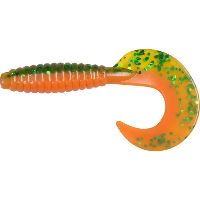Marin & Fritid Single Tail 65mm jigg green orange
