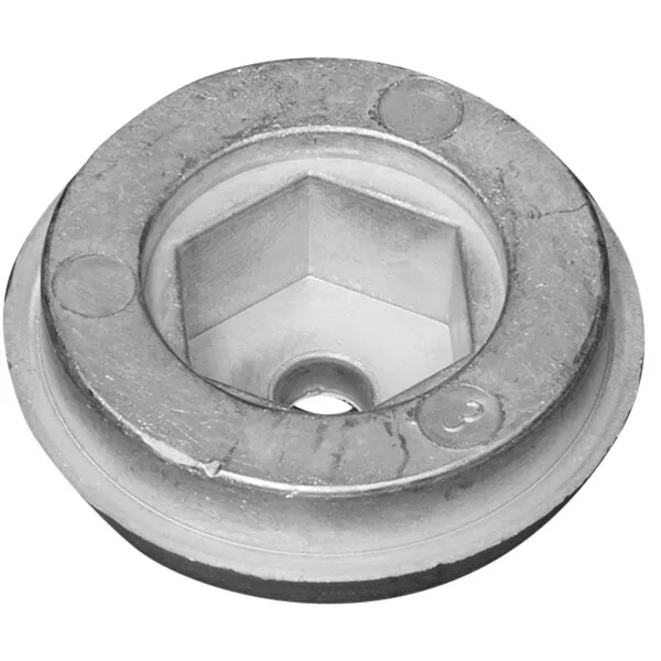 1852 71190A propellermutter aluminium Sidepower