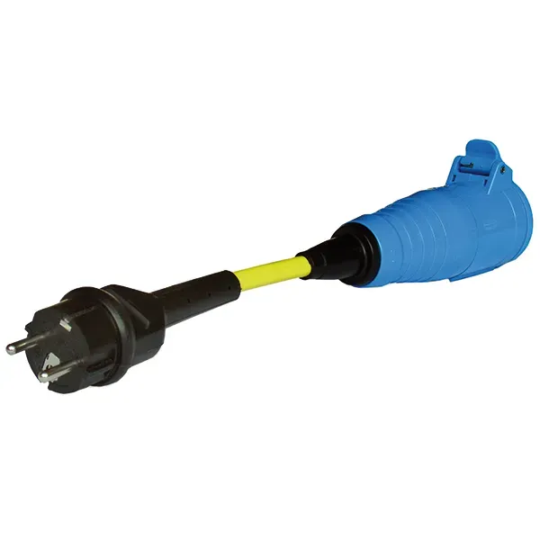 Marin & Fritid Landströmsadapter 220V CEE-adapter Schuko