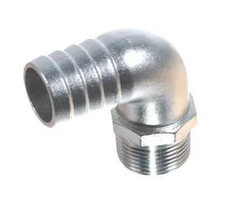 1852 Slangstos 90° 1 1/4"x38mm rostfri
