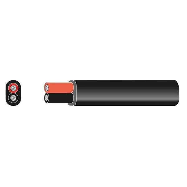 Marin & Fritid elkabel förtent 2x2,5mm² 30m marin