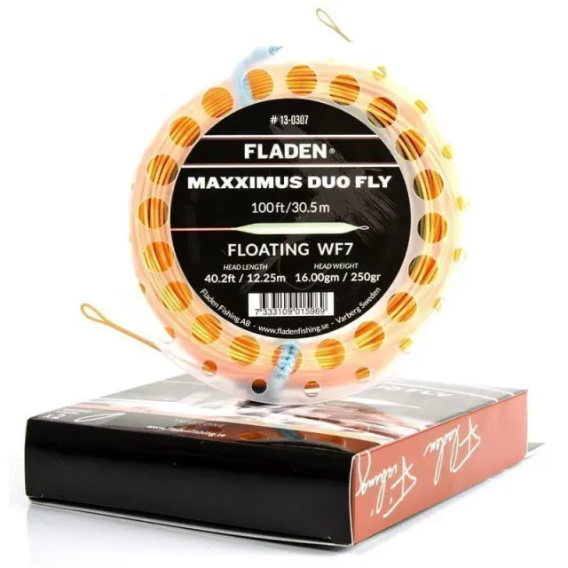 Maxximus Duo Fly WF6 fluglina floating 30 m orange