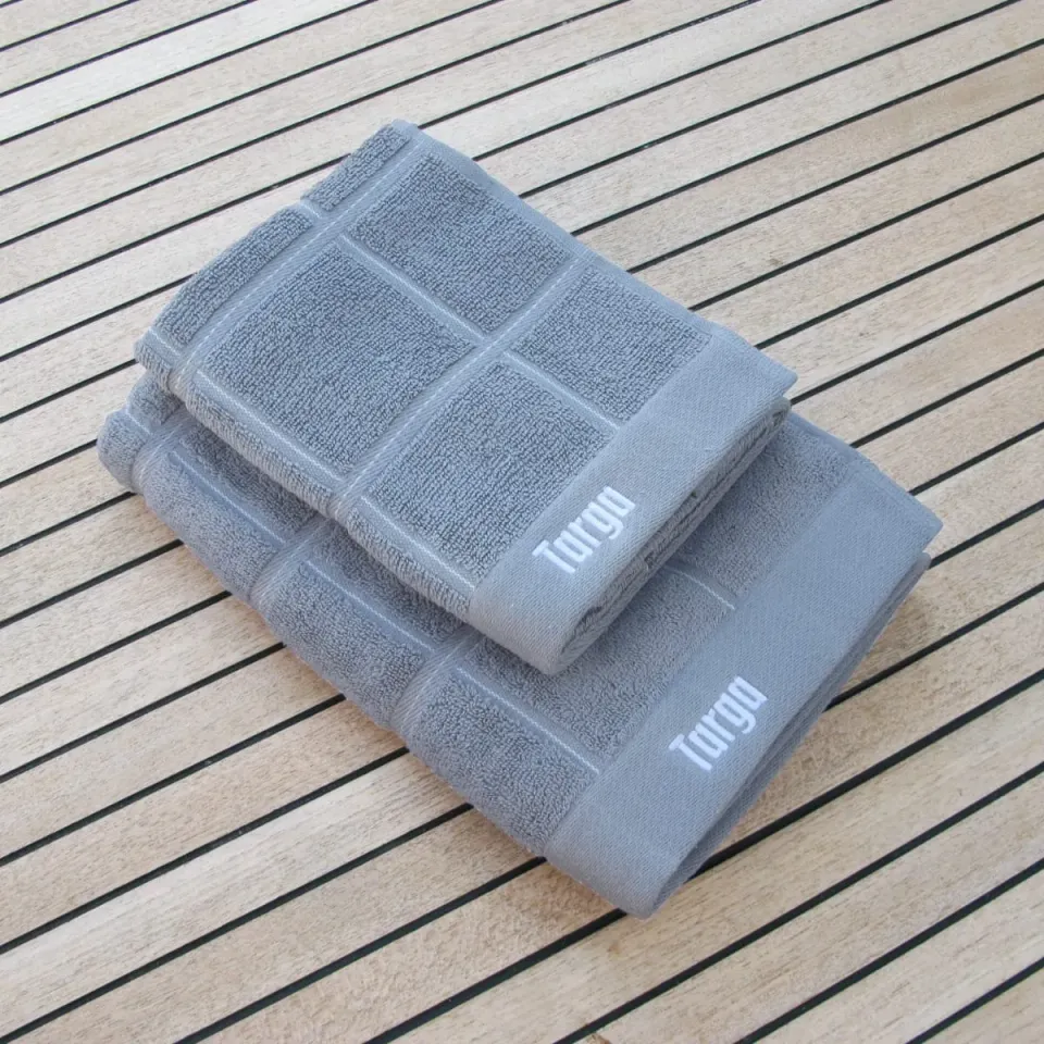 Targa Boats handdukar frotté 2-pack grå