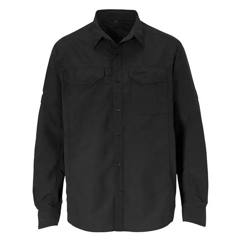 Marin & Fritid Summer Shirt UV-tröja svart UV50+