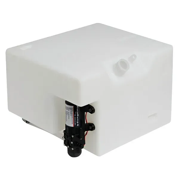 Marin & Fritid vattentank tryckvattenpump vit 31L