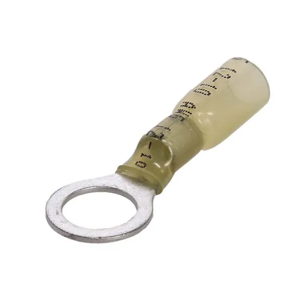 Marin & Fritid Ringkabelsko gul Ø10 mm 10-pack IP68