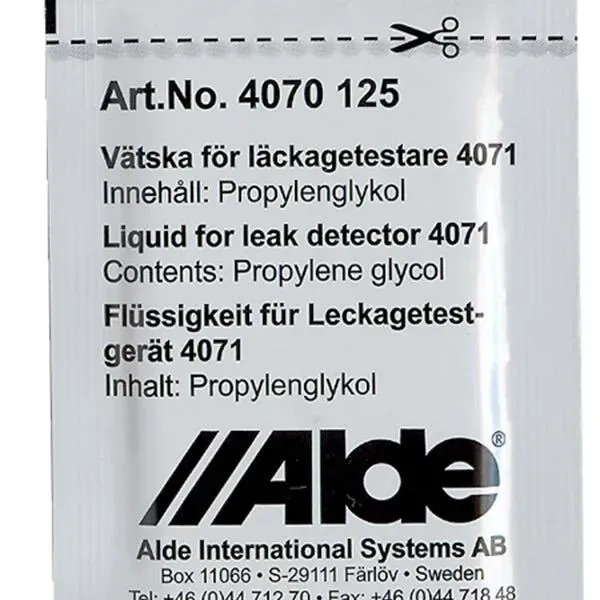 IGT glykolvätska läckagetestare brev gasol