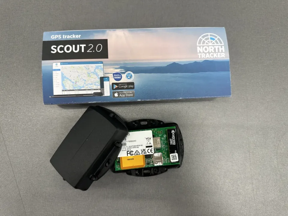 Orust Marin Northtracker Scout 2.0 GPS-tracker install