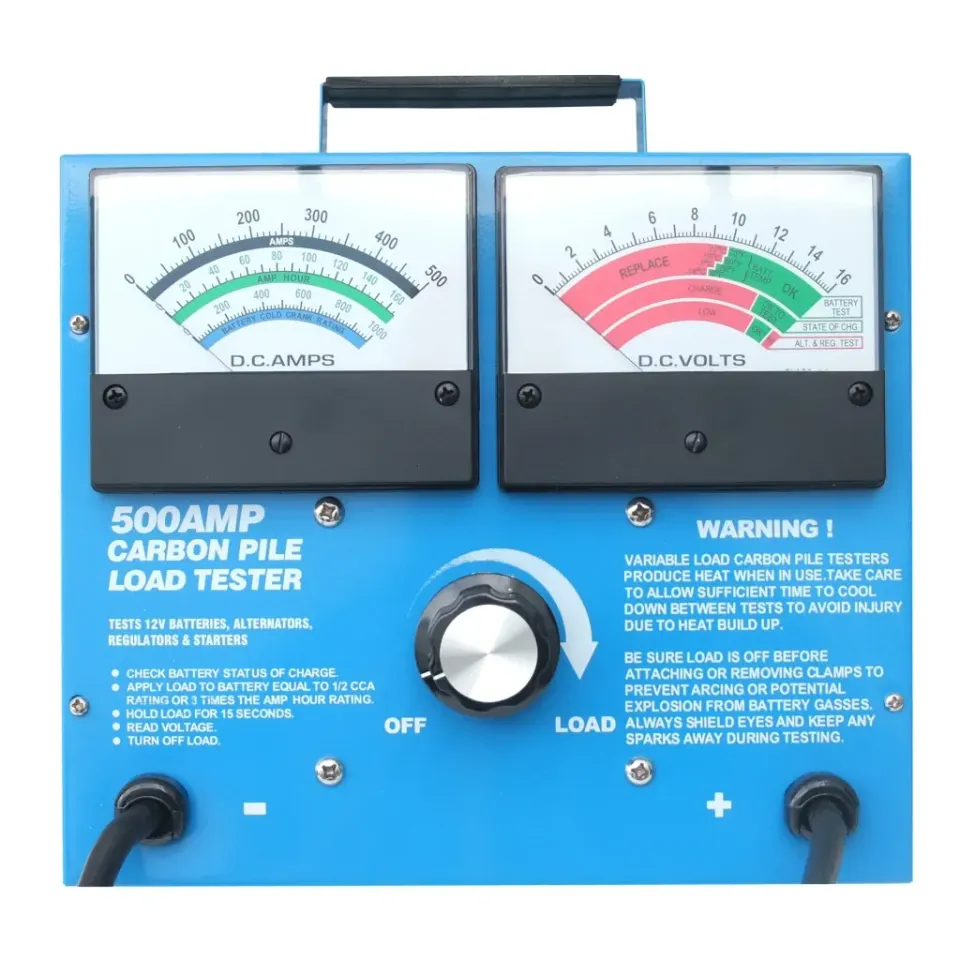 Marin & Fritid Batteritester 500A Mekanisk 12V 500A2