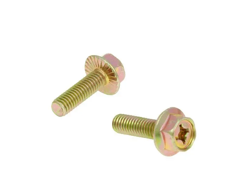 Marin & Fritid avgasbultar M6x16 2-pack